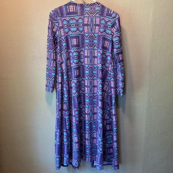 LuLaRoe Sarah Cardigan (Long Sleeve Sweater) - Picture 4 of 5